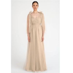 COPY - Jenny Yoo, Annabelle Convertible, bridesmaid dress. Color:Cashmere Size:…